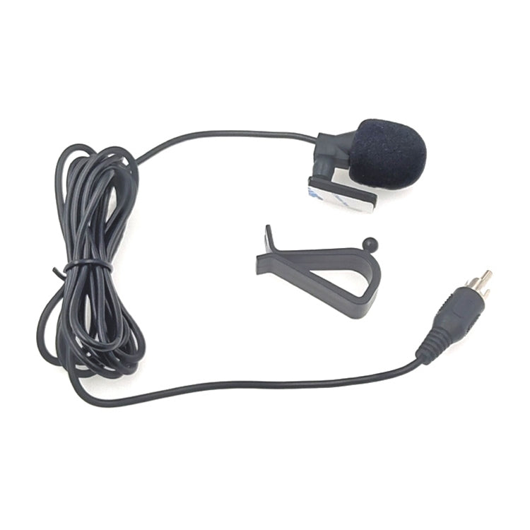 ZJ015MR RCA Lotus Plug Navegación para automóvil DVD Micrófono de pasta externa, Longitud: 3 m, RCA Lotus Plug