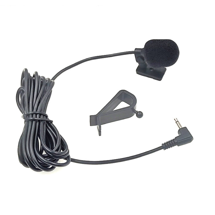 ZJ015MR Mono Conector de cabeza angular de 2,5 mm Navegación para automóvil DVD Micrófono de pasta externa, Longitud: 3 m, Mono 2.5mm Angle Head