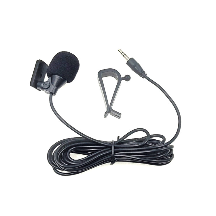 ZJ015MR Estéreo Conector recto de 3,5 mm Navegación para automóvil DVD Micrófono de pasta externa, Longitud: 3 m, Stereo 3.5mm Straight