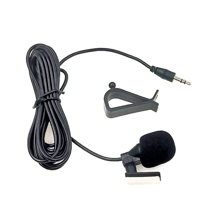 ZJ015MR Estéreo Conector recto de 3,5 mm Navegación para automóvil DVD Micrófono de pasta externa, Longitud: 3 m, Stereo 3.5mm Straight