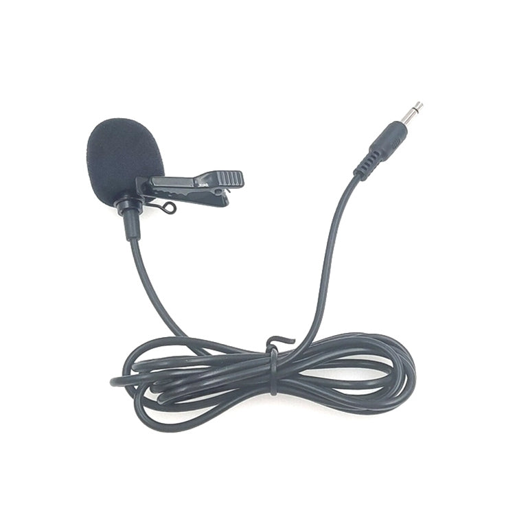 ZJ031MR Mono Micrófono con cable Lavalier para guía turística con conector recto de 3,5 mm, longitud: 1,5 m, 3.5mm