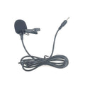 ZJ031MR Mono Micrófono con cable Lavalier para guía turística con conector recto de 3,5 mm, longitud: 1,5 m, 3.5mm