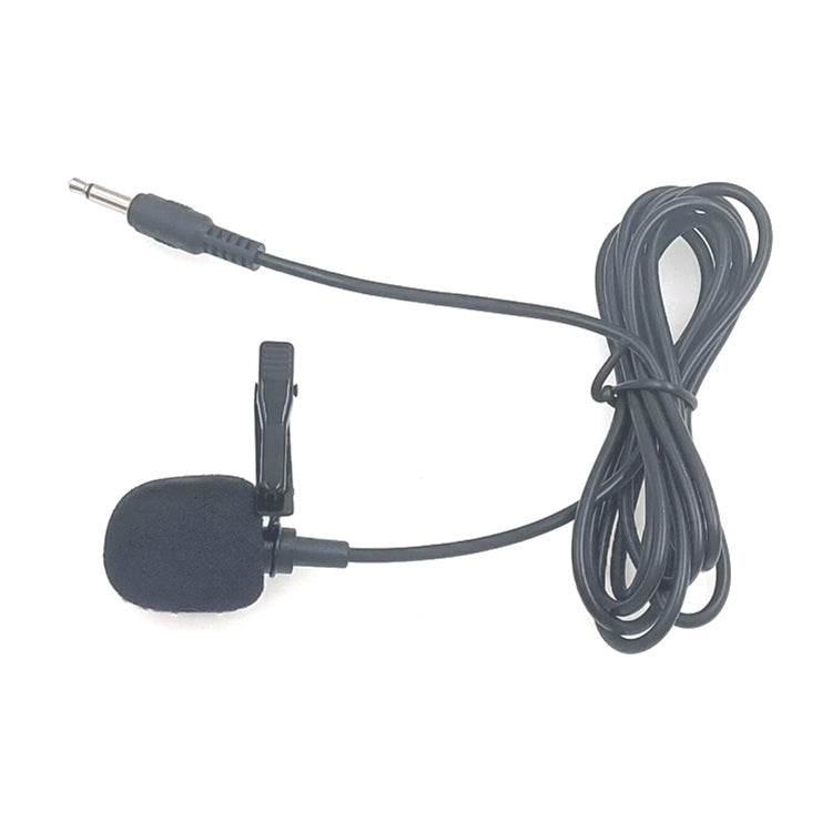 ZJ031MR Mono Micrófono con cable Lavalier para guía turística con conector recto de 3,5 mm, longitud: 1,5 m, 3.5mm