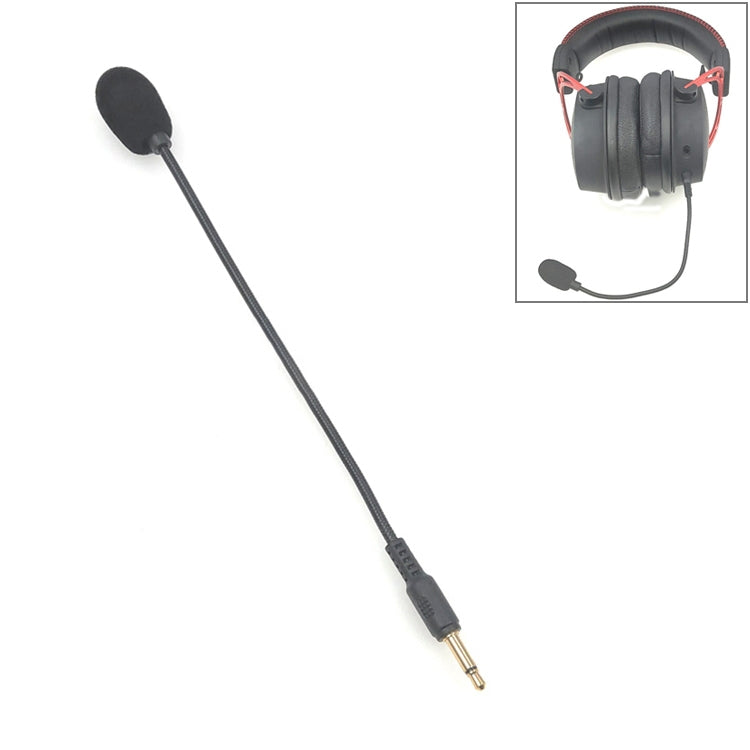 ZJ033MR-03 19 cm Mono 3,5 mm Conector recto Auriculares para juegos Tarjeta de sonido Micrófono en vivo, 17cm Mono Straight Plug