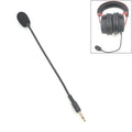 ZJ033MR-03 19 cm Mono 3,5 mm Conector recto Auriculares para juegos Tarjeta de sonido Micrófono en vivo, 17cm Mono Straight Plug
