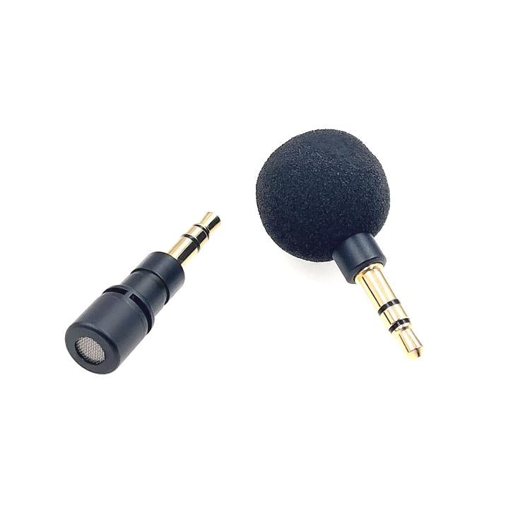 ZJ040MR estéreo 3,5 mm teléfono móvil tableta portátil equipo electrónico mini micrófono recto, Stereo