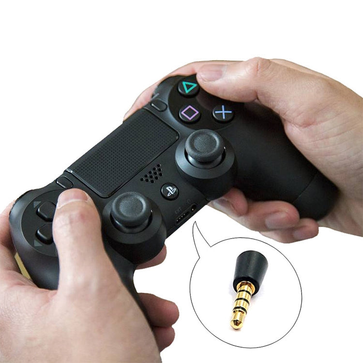 ZJ042MR 3,5 mm teléfono móvil portátil máquina de juego mini micrófono recto
