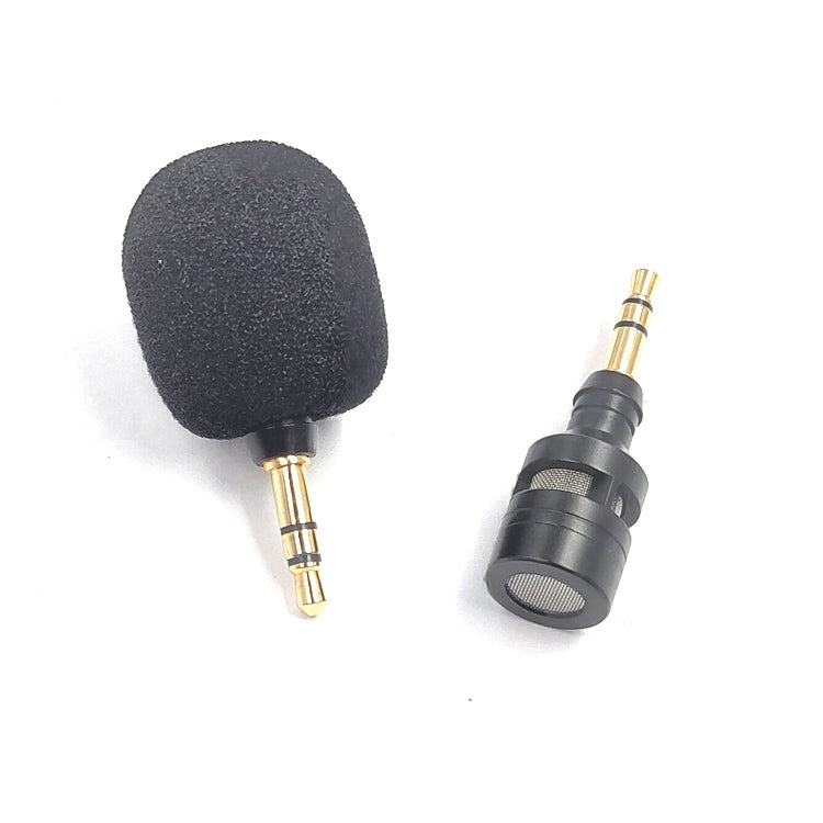 ZJ052MR-01 estéreo 3,5mm teléfono móvil tableta máquina de juego Mini micrófono recto, Stereo