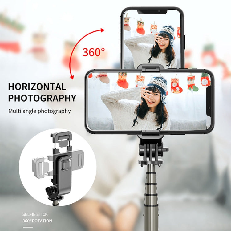 L03 Palo Selfie Trípode Bluetooth Plegable De Aleación De Aluminio, L03 White, L03 Black