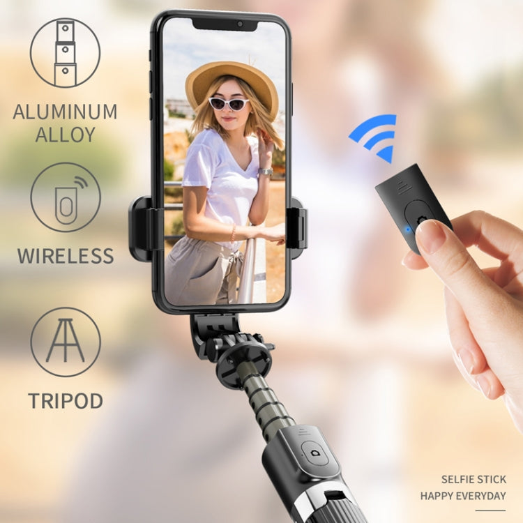 L03 Palo Selfie Trípode Bluetooth Plegable De Aleación De Aluminio, L03 White, L03 Black