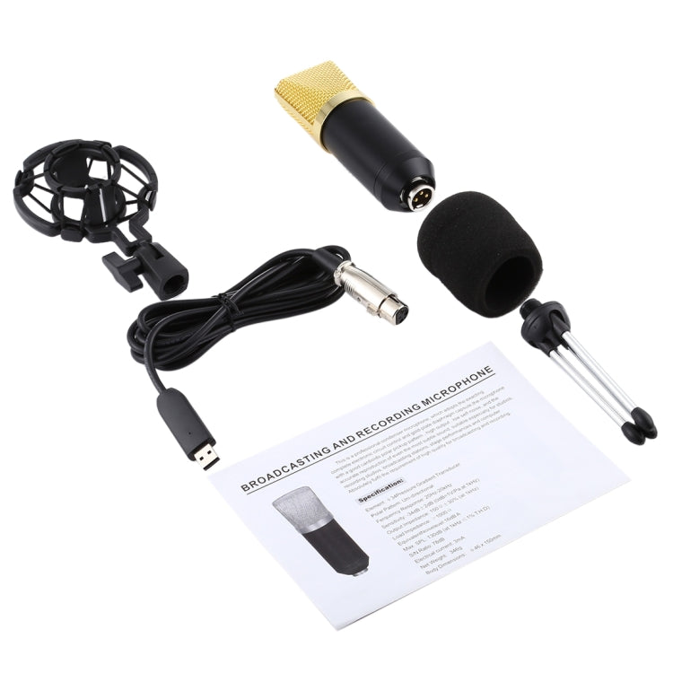 Micrófono de condensador profesional USB BM-700