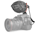 YELANGU MIC10 YLG9920A Micrófono de escopeta de vídeo condensador para entrevista profesional con cable de audio de 3,5 mm para videocámara DSLR y DV, Microphone
