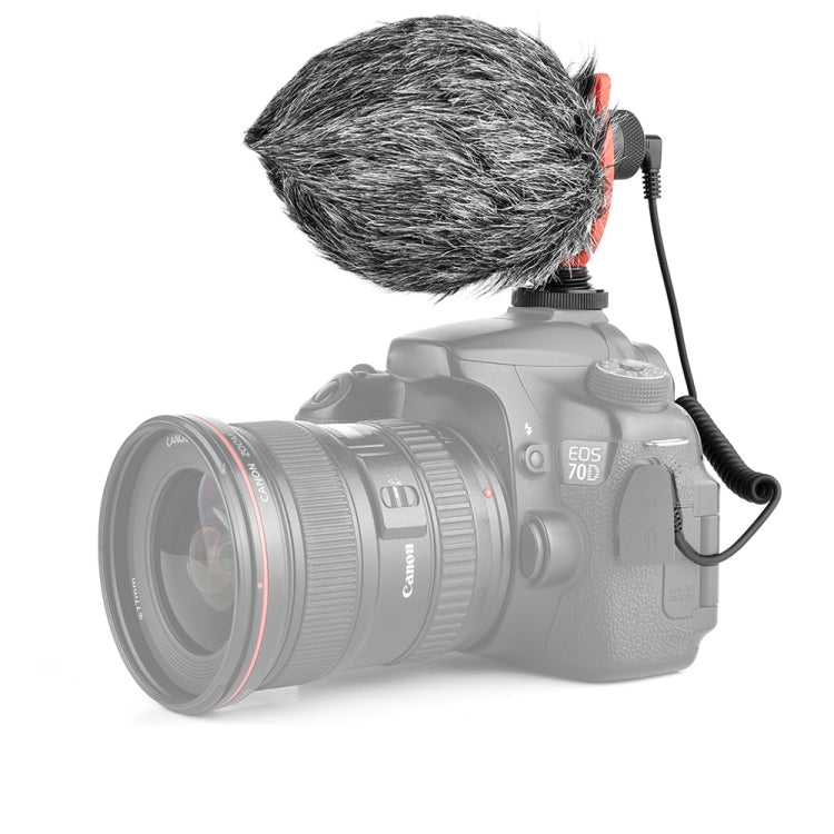 YELANGU MIC10 YLG9920A Micrófono de escopeta de vídeo condensador para entrevista profesional con cable de audio de 3,5 mm para videocámara DSLR y DV, Microphone