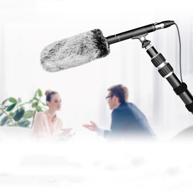 YELANGU YLG9933A MIC07 Micrófono de condensador de vídeo para entrevista profesional con adaptador de audio de 6,5 mm y cable de audio RXL de 3,5 mm