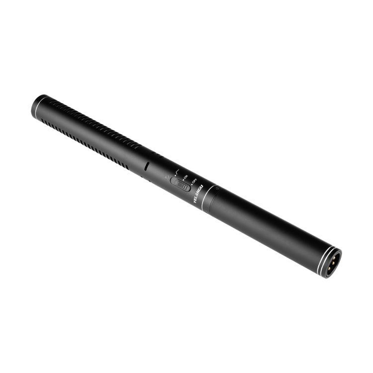 YELANGU YLG9933A MIC07 Micrófono de condensador de vídeo para entrevista profesional con adaptador de audio de 6,5 mm y cable de audio RXL de 3,5 mm