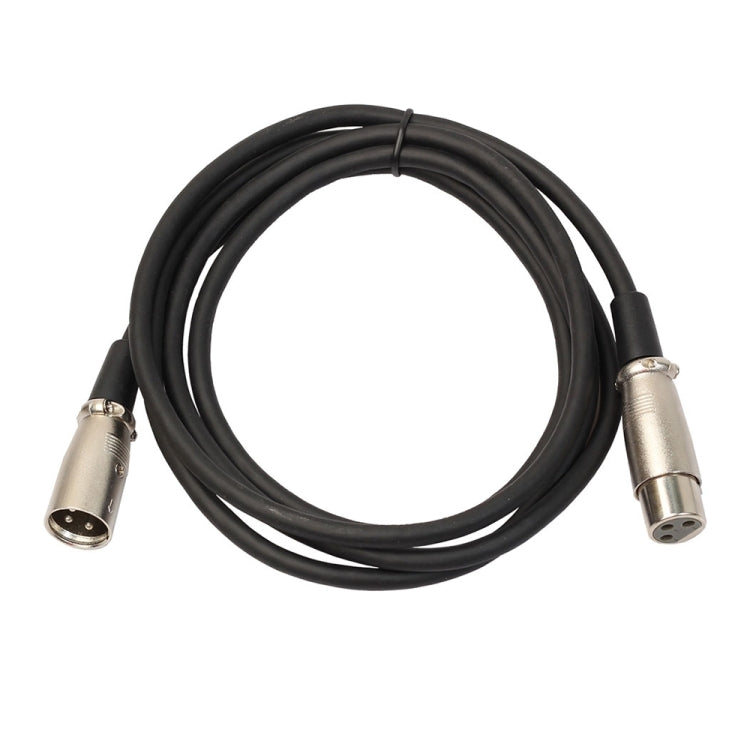 Cable de micrófono XLR macho a XLR hembra de 5 m de 3 pines, Length: 5m