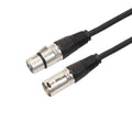 Cable de micrófono XLR macho a XLR hembra de 3 m de 3 pines, Length: 3m