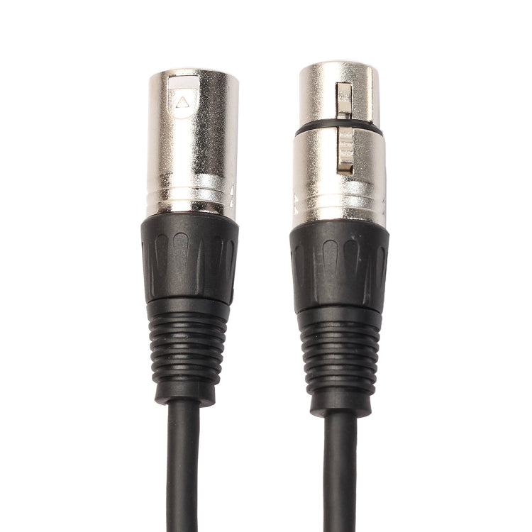 Cable de micrófono XLR macho a XLR hembra de 3 pines de 1 m, Length: 1m