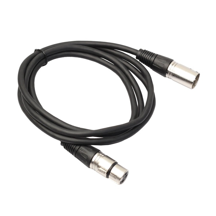 Cable de micrófono XLR macho a XLR hembra de 3 pines de 1 m, Length: 1m