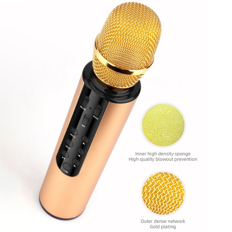 K3 Bluetooth 5.0 Karaoke Live Stereo Sound Micrófono de condensador inalámbrico Bluetooth
