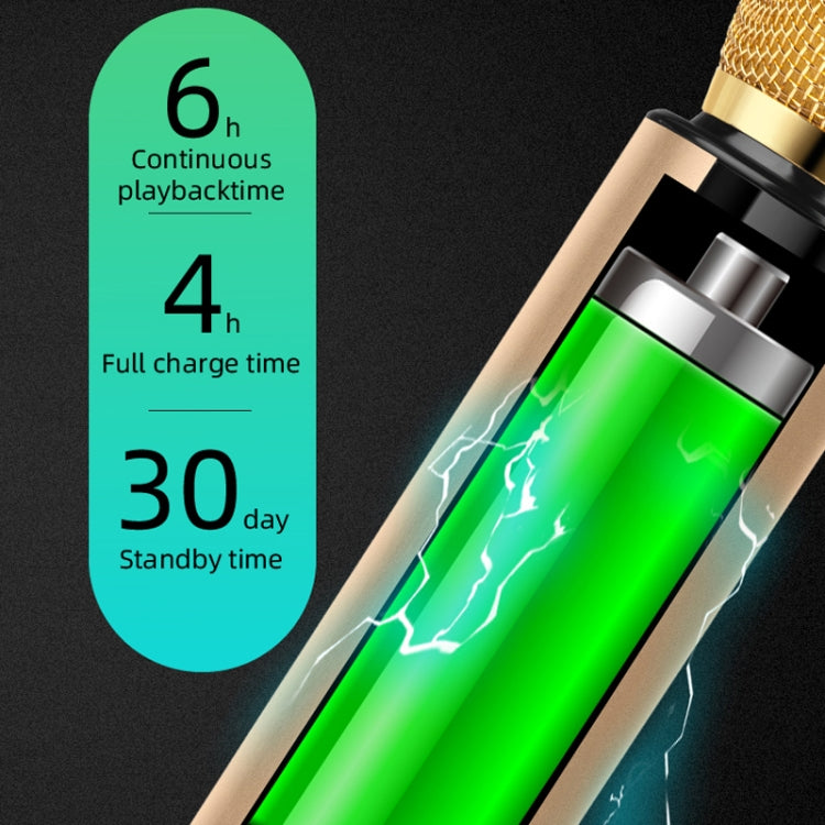 K3 Bluetooth 5.0 Karaoke Live Stereo Sound Micrófono de condensador inalámbrico Bluetooth
