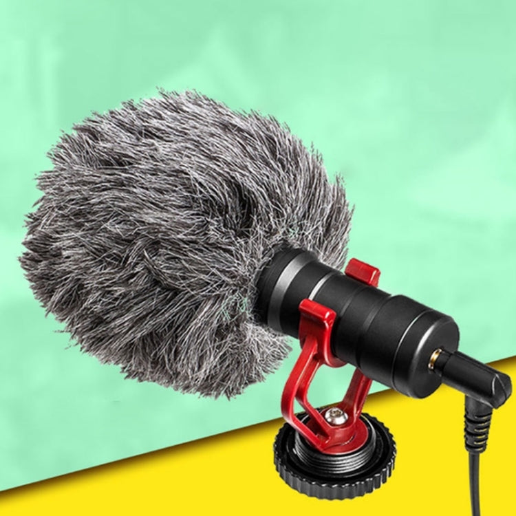 MM1 Grabación en vivo Entrevista Micrófono condensador inteligente con reducción de ruido para teléfono móvil/cámara SLR/videocámara, MM1