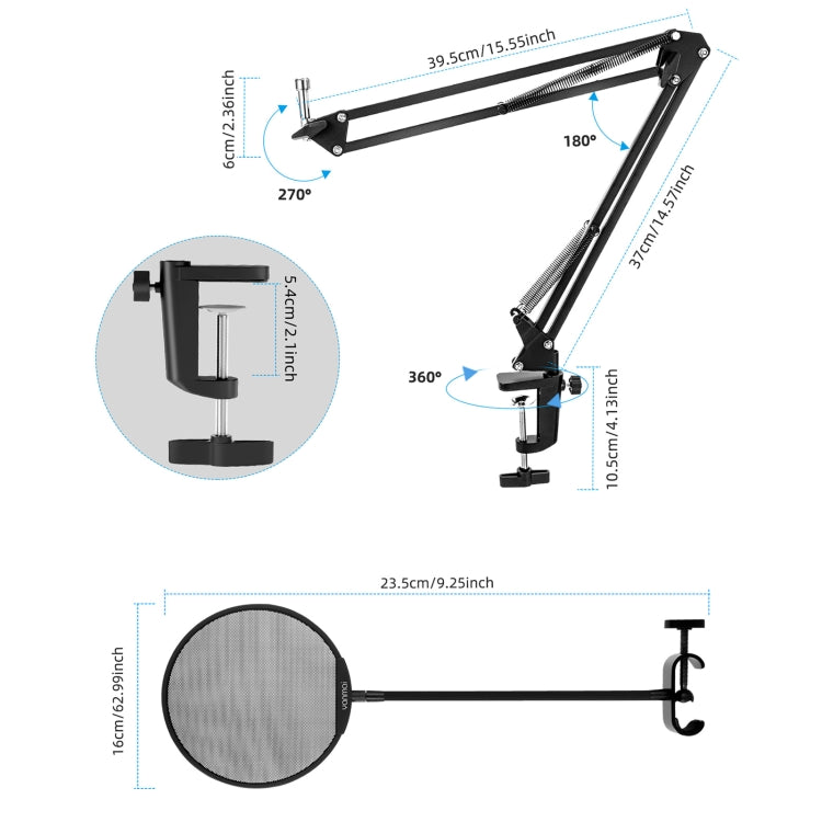 Kit de micrófono de grabación USB Yanmai X3, X3