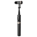 Q12 Diseño Oculto Reforzado Bluetooth Control Remoto Trípode Selfie Stick, Q12 (Black), Q12s (Pink), Q12 (White)