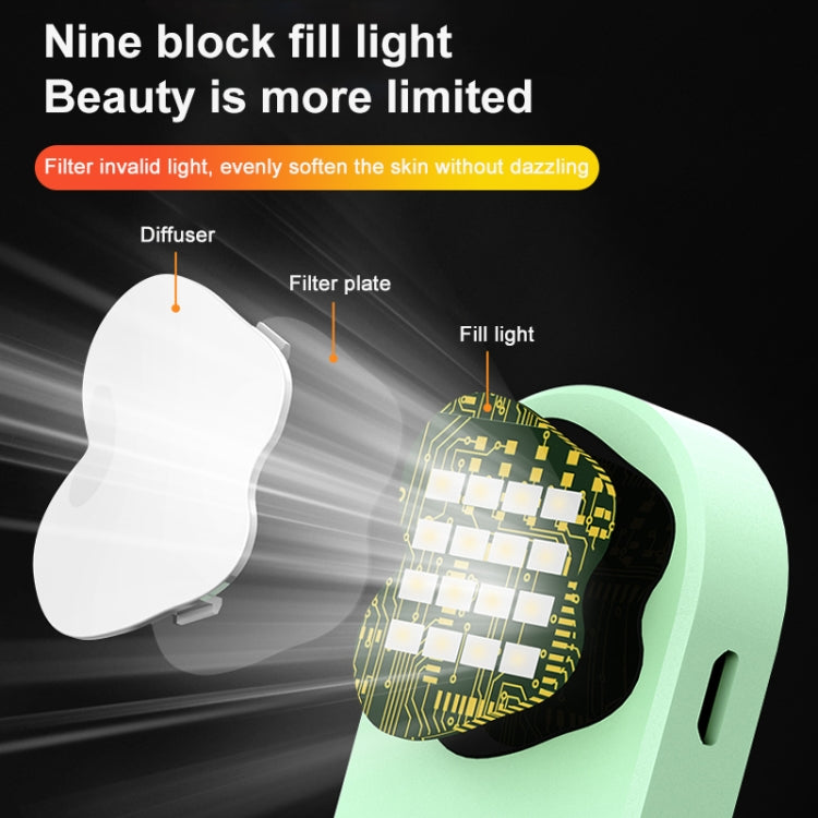 Palo selfie con trípode y luz de relleno dual con control remoto Bluetooth, Dual Fill Light (Black), Dual Fill Light (Green), Dual Fill Light (Red), Dual Fill Light (Yellow)