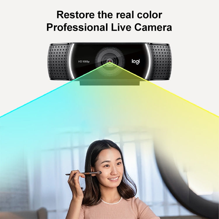 Cámara web Logitech C922 Pro HD Pro con enfoque automático y cámara web integrada 1080P, C922 Pro