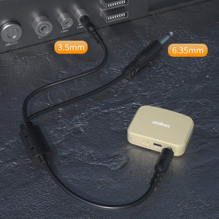 ASiNG WM03 2.4G Micrófono inalámbrico Auricular Micrófono Kit de altavoz Bluetooth, WM03 Black, WM03 White