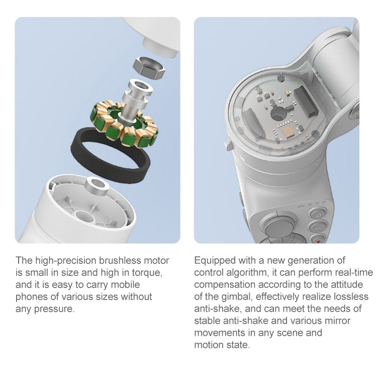 FEIYUTECH Vimble 3 Estabilizador de mano Cardán antivibración de seguimiento inteligente de tres ejes, Vimble 3