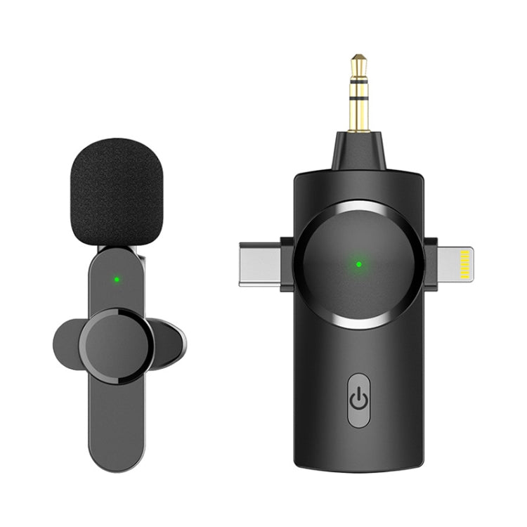 AP031-1 Micrófono inalámbrico Lavalier con reducción de ruido 3 en 1, AP031-1