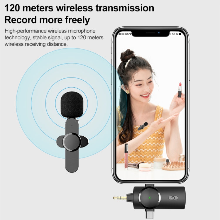 AP031-2 Micrófono inalámbrico Lavalier con reducción de ruido 3 en 1 con micrófono, AP031-2