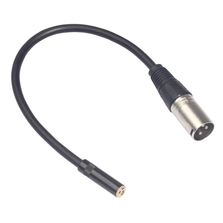 TC227K17-03 Cable de audio hembra de 3,5 mm a XLR macho, longitud: 0,3 m, 3.5mm Female to XLR Male