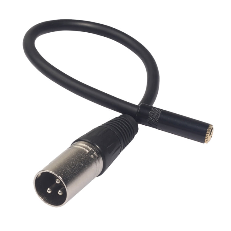 TC227K17-03 Cable de audio hembra de 3,5 mm a XLR macho, longitud: 0,3 m, 3.5mm Female to XLR Male
