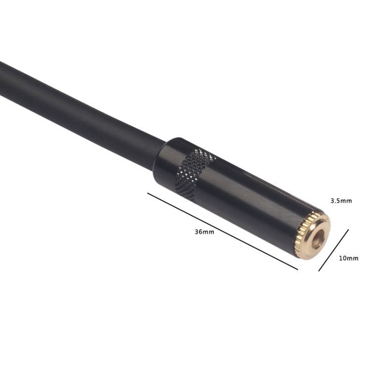 TC227K17-03 Cable de audio hembra de 3,5 mm a XLR macho, longitud: 0,3 m, 3.5mm Female to XLR Male