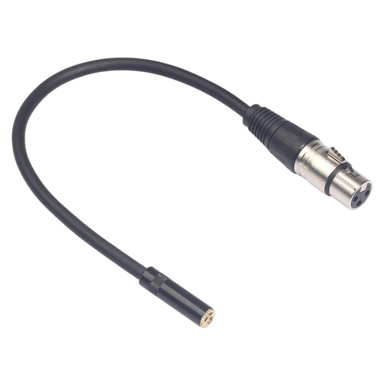 TC227K18-03 Cable de audio hembra de 3,5 mm a XLR hembra, longitud: 0,3 m, 3.5mm Female to XLR Female