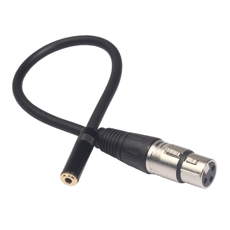 TC227K18-03 Cable de audio hembra de 3,5 mm a XLR hembra, longitud: 0,3 m, 3.5mm Female to XLR Female