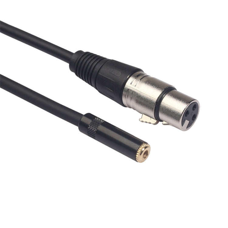 TC227K18-03 Cable de audio hembra de 3,5 mm a XLR hembra, longitud: 0,3 m, 3.5mm Female to XLR Female