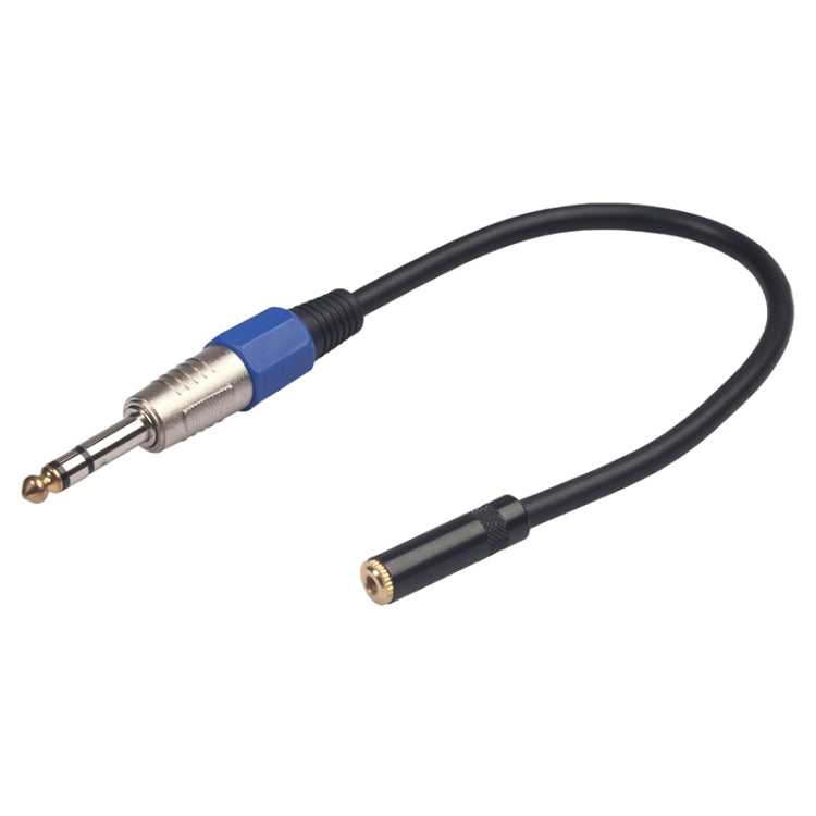 3094MF-03 Cable de audio macho de 6,35 mm a hembra de 3,5 mm, longitud: 0,3 m, 3094MF-03 6.35mm Male to 3.5mm Female