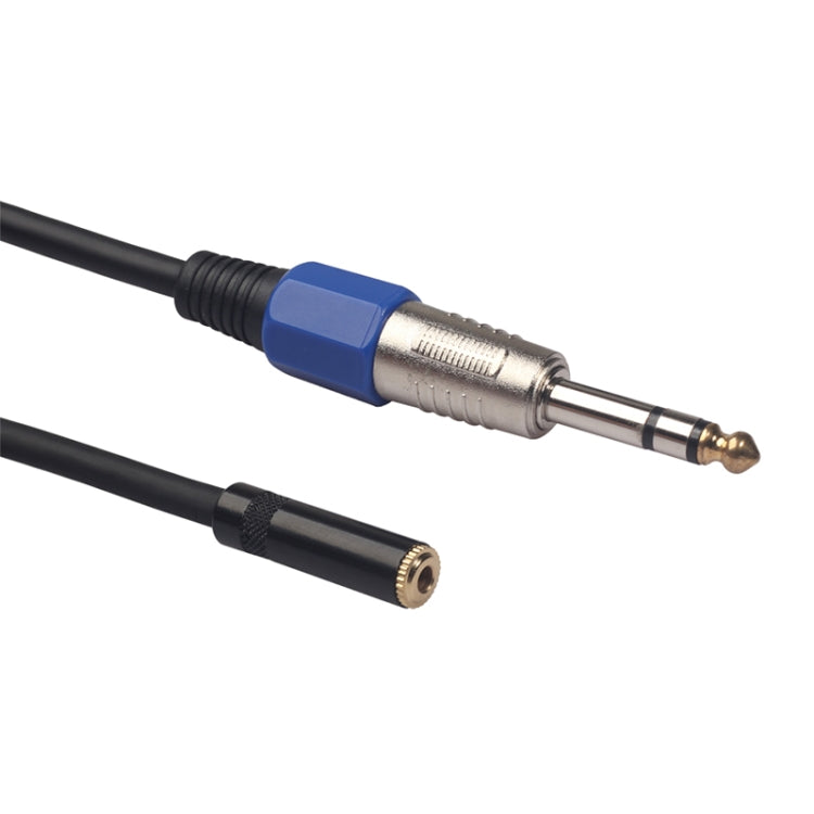 3094MF-03 Cable de audio macho de 6,35 mm a hembra de 3,5 mm, longitud: 0,3 m, 3094MF-03 6.35mm Male to 3.5mm Female