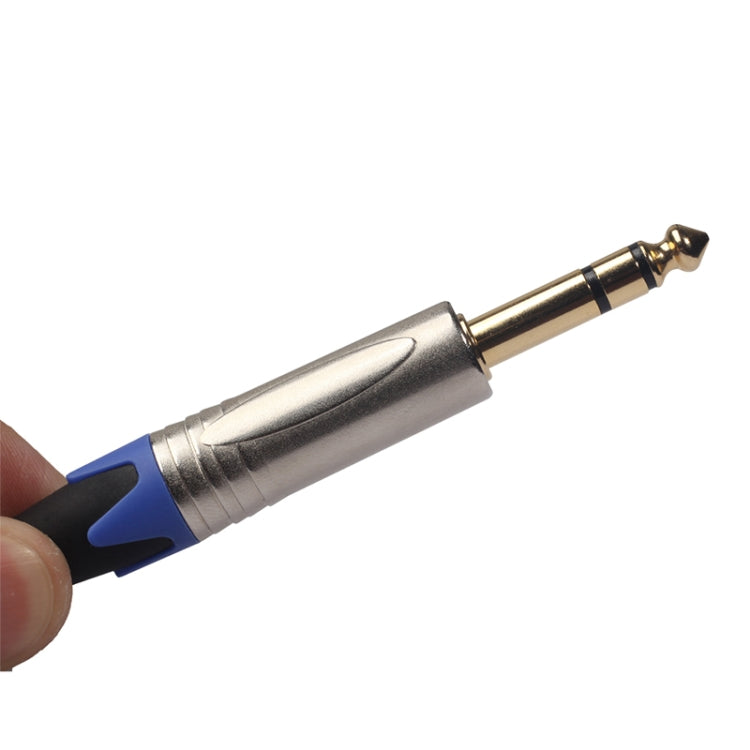 TC203NF03 Cable de audio macho de 6,35 mm a hembra de 3,5 mm, longitud: 0,3 m, TC203NF03 6.35mm Male to 3.5mm Female