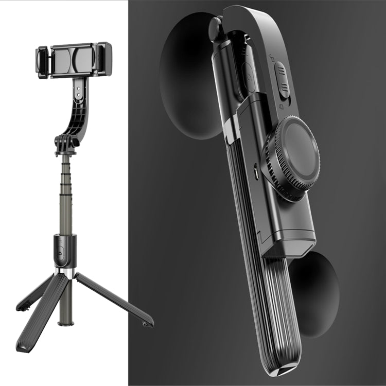L08 Cardán ajustable Estabiliza Bluetooth Autodisparador Polo Trípode Selfie Stick