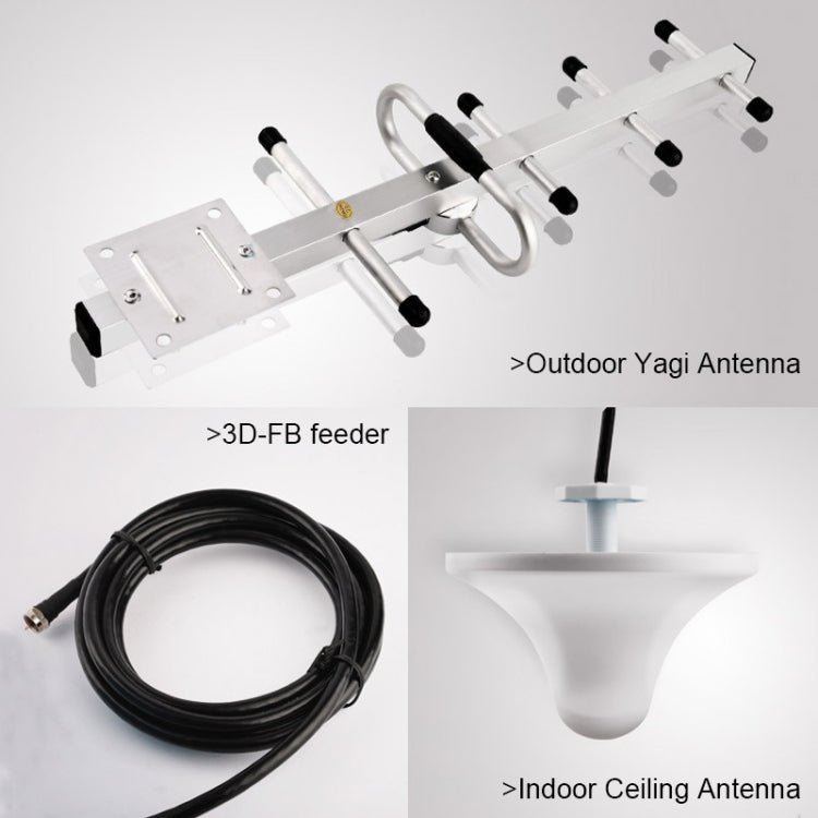 Kit amplificador de repetidor de señal telefónica GSM 900MHz