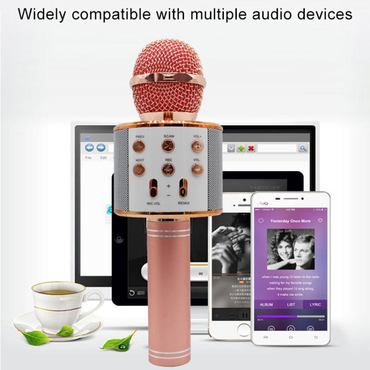 para portátiles, PC, altavoces, auriculares, iPad, iPhone, Galaxy, Huawei, Xiaomi, LG, HTC y otros teléfonos inteligentes, WS-858 (Black), WS-858 (Pink), WS-858 (Gold), WS-858 (Blue), WS-858 (Rose Gold), WS-858 (Silver)