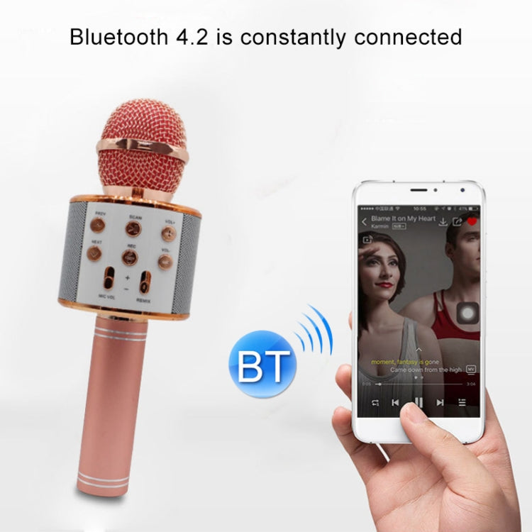 para portátiles, PC, altavoces, auriculares, iPad, iPhone, Galaxy, Huawei, Xiaomi, LG, HTC y otros teléfonos inteligentes, WS-858 (Black), WS-858 (Pink), WS-858 (Gold), WS-858 (Blue), WS-858 (Rose Gold), WS-858 (Silver)