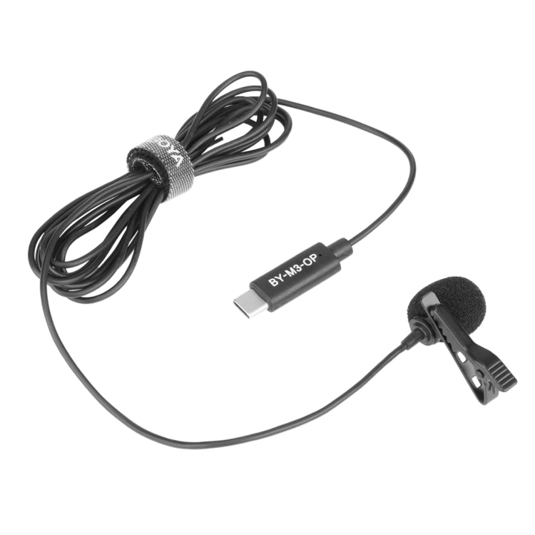 BOYA BY-M3-OP para micrófono Lavalier Digital con Clip de bolsillo DJI OSMO, BY-M3-OP