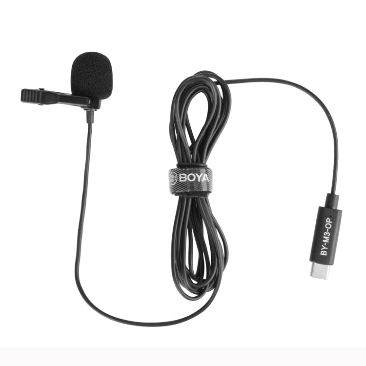 BOYA BY-M3-OP para micrófono Lavalier Digital con Clip de bolsillo DJI OSMO, BY-M3-OP