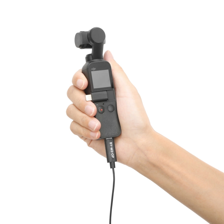 BOYA BY-M3-OP para micrófono Lavalier Digital con Clip de bolsillo DJI OSMO, BY-M3-OP